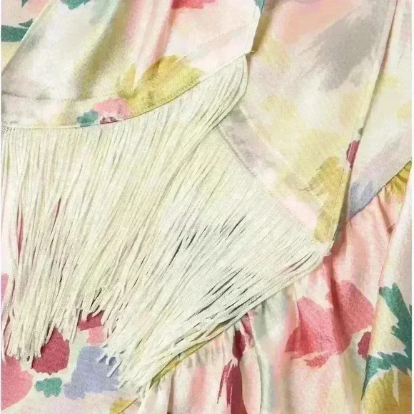 NEW! Likely Calista Tie-Front Satin Midi-Dress - Picture 3 of 13